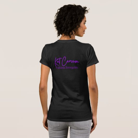 #CrowsOldLady T-shirt (Achterkant volledig)