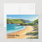 Croyde Bay Verenigd Koninkrijk Briefkaart (Voorkant / Achterkant)