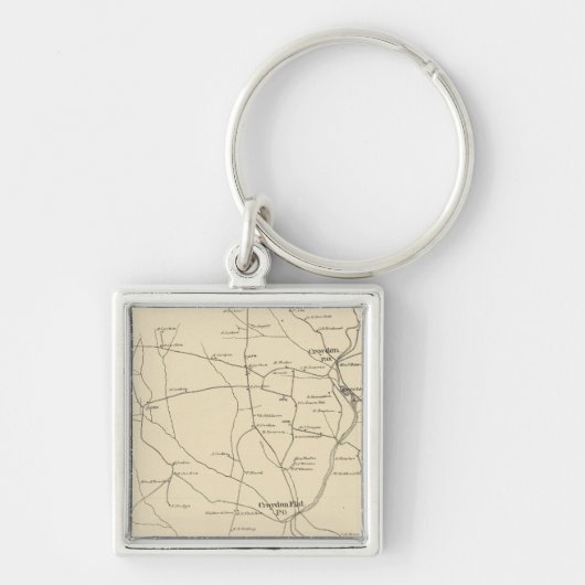 Croydon, Sullivan Co Sleutelhanger (Voorkant)