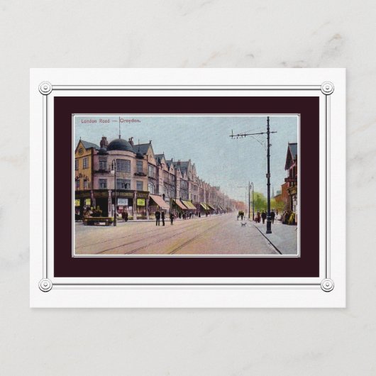 Croydon, Surrey, Londen Briefkaart (Voorkant)