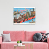 Croydon, UtahLarge Letter ScenesCroydon, UT Canvas Afdruk (Insitu (Woonkamer))