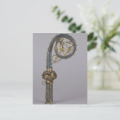 Crozier die St. Michael afschildert Briefkaart (Staand voorkant)