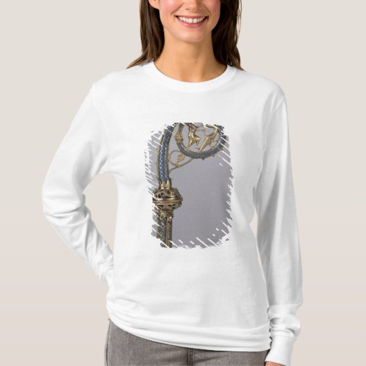 Crozier die St. Michael afschildert T-shirt (Voorkant)