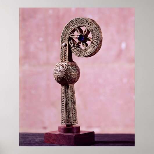 Crozier of St. Robert, c.1100 Poster (Voorkant)