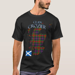 Crozier Scottish Clan Tartan Schotland T-shirt