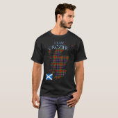 Crozier Scottish Clan Tartan Schotland T-shirt (Voorkant volledig)