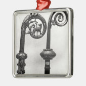 Crozier van de Abbots van Clairvaux Metalen Ornament (Links)