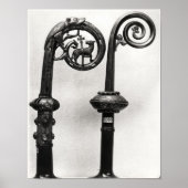 Crozier van de Abbots van Clairvaux Poster (Voorkant)