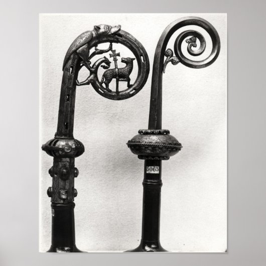 Crozier van de Abbots van Clairvaux Poster (Voorkant)
