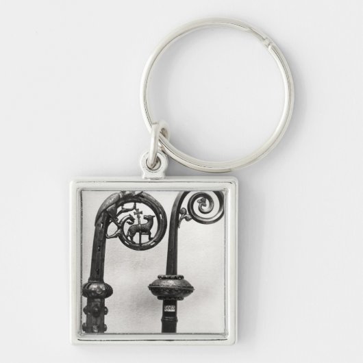 Crozier van de Abbots van Clairvaux Sleutelhanger (Voorkant)