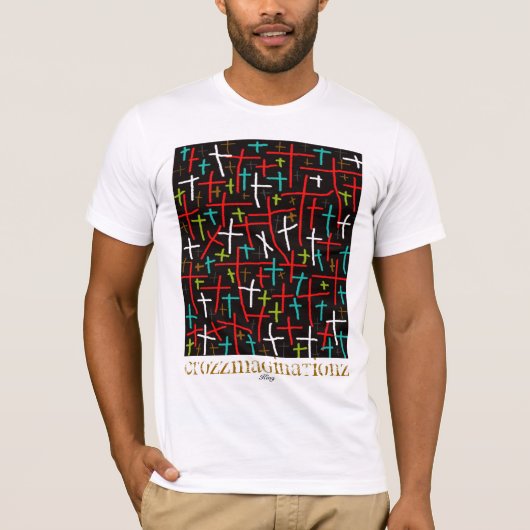 "Crozzmaginationz" van Michael Crozz T-shirt (Voorkant)