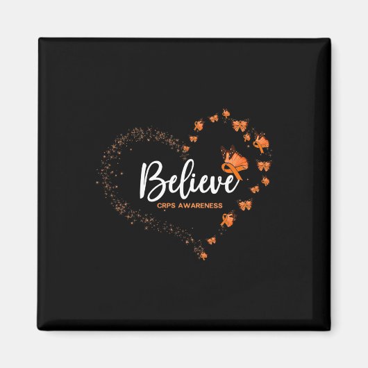 CRPS Awareness Butterfly gelooft het Magneet (Voorkant)