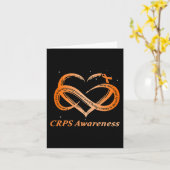 CRPS Awareness Chronic Pain Oranje RSD CRPS Kaart (Gele Bloem)