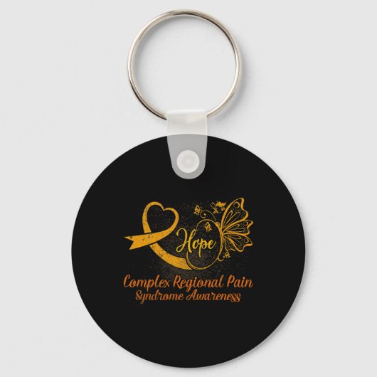 CRPS Awareness Complex Regional Pain Syndrome NAO Sleutelhanger (Voorkant)