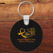 CRPS Awareness Complex Regional Pain Syndrome NAO Sleutelhanger (Voorkant)