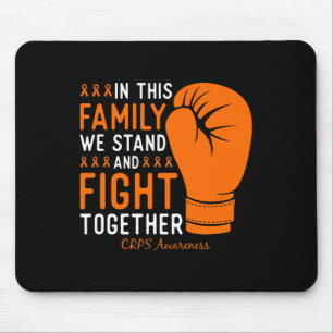 Crps Awareness Family Fight Support Boxing Glove Muismat