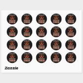 CRPS Awareness Fighter Disease RSD Warrior Sinaasa Ronde Sticker (Vel)