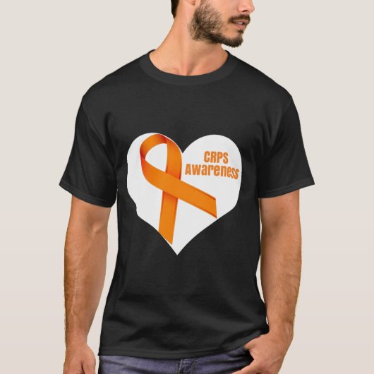 CRPS Awareness Heart T-shirt (Voorkant)