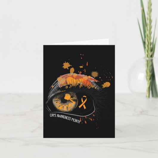 CRPS Awareness Month Complex Regionaal Pijnsyndroo Kaart (Voorkant)