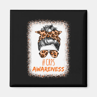 CRPS Awareness Month Oranje lint Magneet