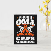 CRPS Awareness RSD OMA Apparel Kaart (Gele Bloem)