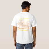 CRPS Bewustzijn 2023 T-shirt (Achterkant volledig)