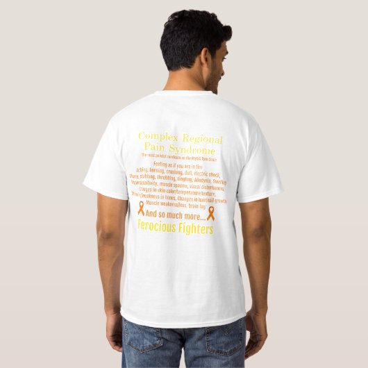 CRPS Bewustzijn 2023 T-shirt (Achterkant volledig)