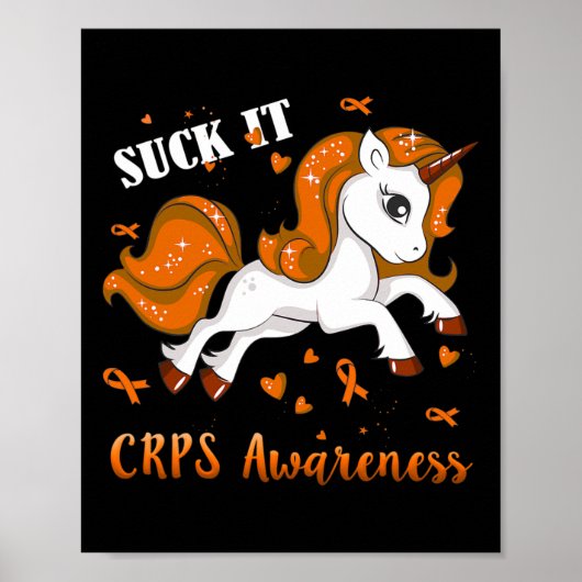 Crps-bewustzijn Eenhoorn  Poster (Voorkant)