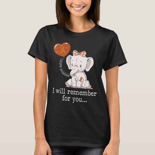 CRPS Bewustzijn Olifant T-shirt (Voorkant)