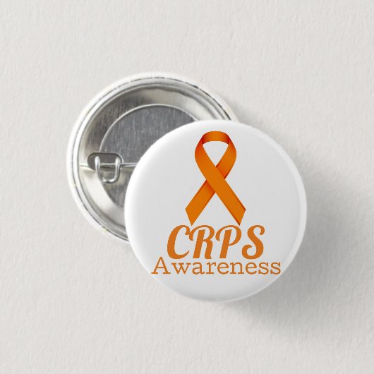 CRPS-bewustzijn Ronde Button 3,2 Cm (Voorkant /achterkant)