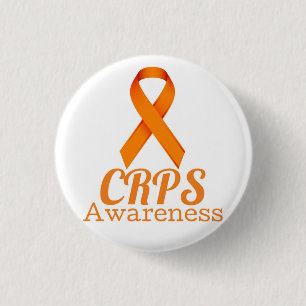CRPS-bewustzijn Ronde Button 3,2 Cm