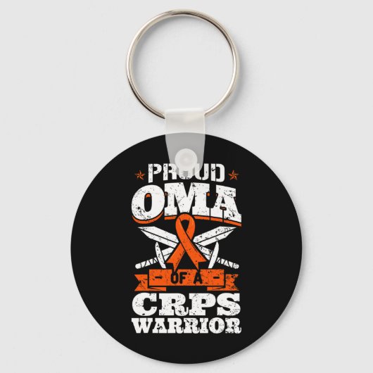 Crps Bewustzijn Rsd Oma Kleding Sleutelhanger (Voorkant)