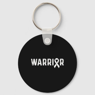 CRPS Bewustzijn Sinaasappel Ribbon Warrior 1 Sleutelhanger