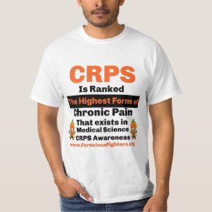 CRPS-bewustzijn T-shirt