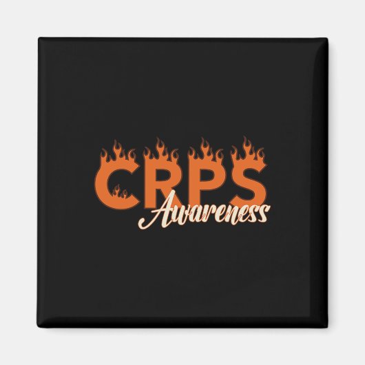 CRPS-bewustzijnsvlammen Magneet (Voorkant)