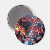 CRPS Blauwe Lightning scheermesjes & naalden Magne Magneet (Voorkant / Achterkant)