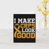 Crps Complex Regionaal Pijn Syndroom Bewustzijn No Kaart (Gele Bloem)