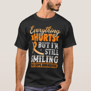 Crps Complex Regionaal Pijn Syndroom Bewustzijn T-shirt