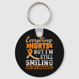CRPS Complex Regional Pain Syndrome Awareness Nove Sleutelhanger