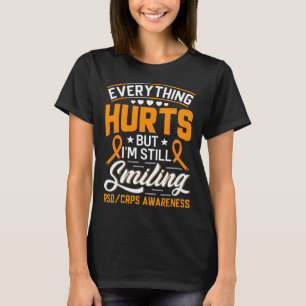 CRPS Complex Regional Pain Syndrome Awareness Nove T-shirt