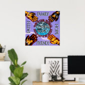 CRPS: onze wereld draait om familievriendelijke ho Poster (Thuiskantoor)