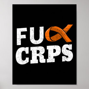 CRPS Oranje lint Causalgia reflex neurovasculair Poster