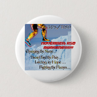 CRPS RSD-been Ronde Button 5,7 Cm