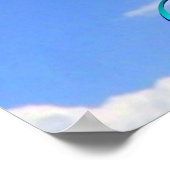 CRPS / RSD Ik kies Hoop op Pain Blue Sky & Clou Poster (Hoek)