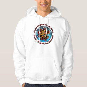 CRPS/RSD Red Circlet Glacier Adult Hoodie