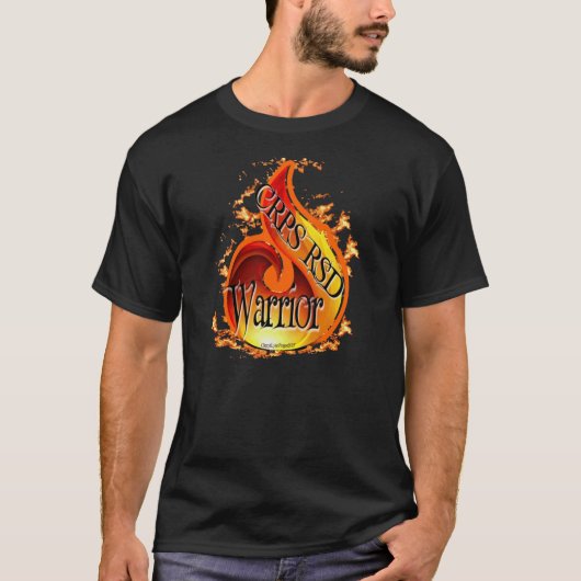 CRPS/RSD Warrior Flame Shirt (Voorkant)