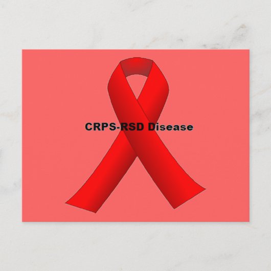 CRPS-RSD-ziekte Briefkaart (Voorkant)