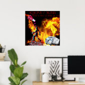 CRPS/RSD Zo voelt het voor mij zuurdruk Poster (Thuiskantoor)