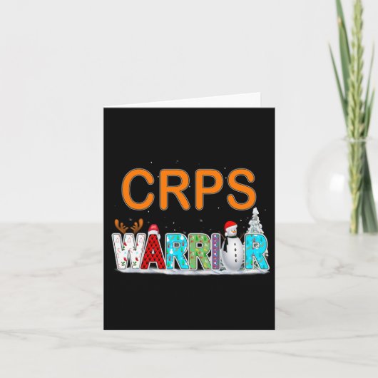 Crps Warrior-bewustzijn Kaart (Voorkant)