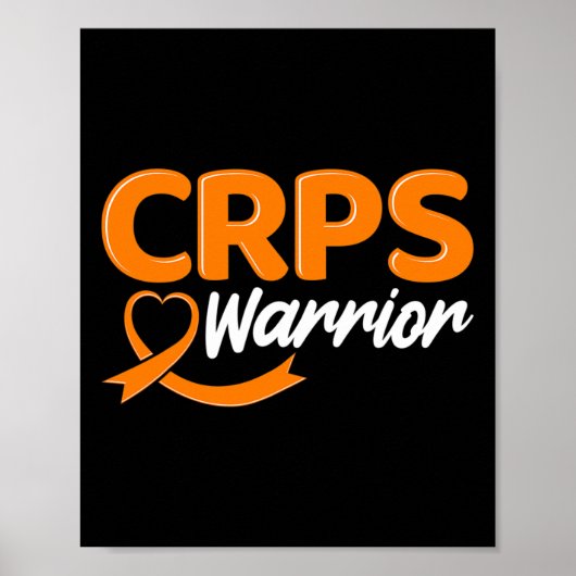 CRPS Warrior Complex Regionaal Pijn Syndroom Novel Poster (Voorkant)